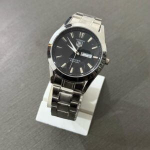 tag heuer calibre 5 – stainless steel chain luxury watch